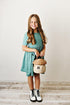 Turquoise Twirl Dress